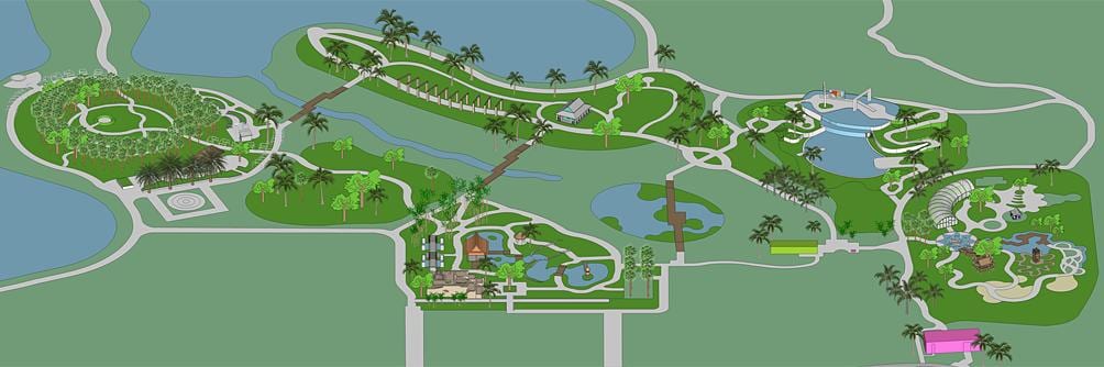 Карта Ботаничка башта Напуља