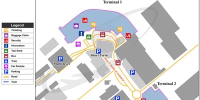 Карта Напуља Италија