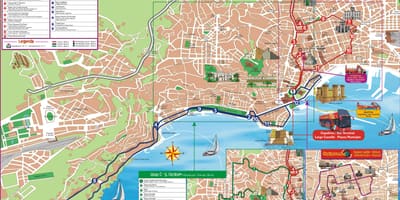 Напуљ, Италија аутобуска тура, Обилазак мапи